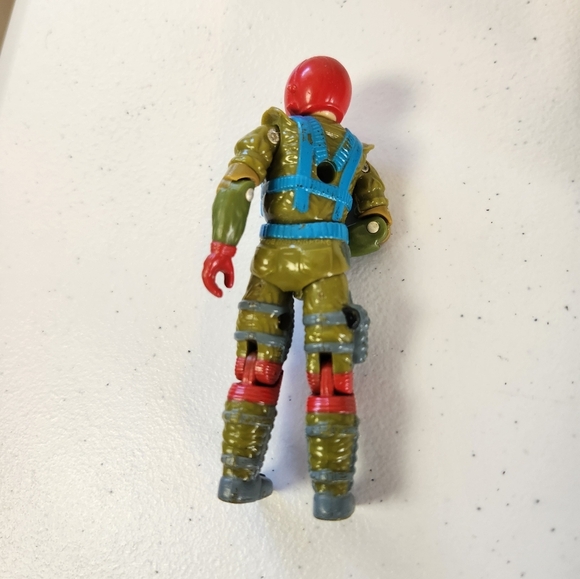 1987 FAST DRAW V1 TOY FIGURE VINTAGE GI JOE HASBRO COBRA - Picture 3 of 4